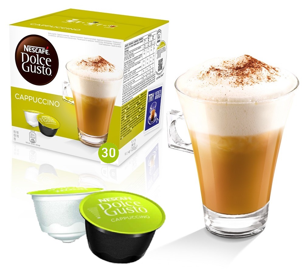 Nescafe dolce cappuccino. Капсулы Nescafe Dolce gusto Cappuccino 30шт. Кофе Нескафе Дольче густо капсулы капучино. Капсулы Дольче густо капучино 1 капсула. Dbc0002674 Nescafe DLC GST каппучино.