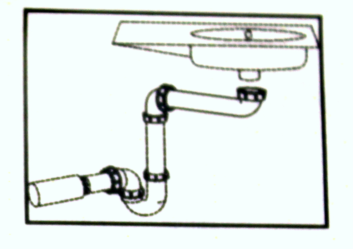 Патрубок для сифона раковины