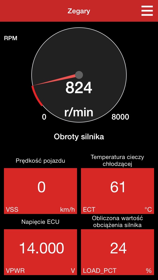 Польская программа. Obd2 приложение для андроид.