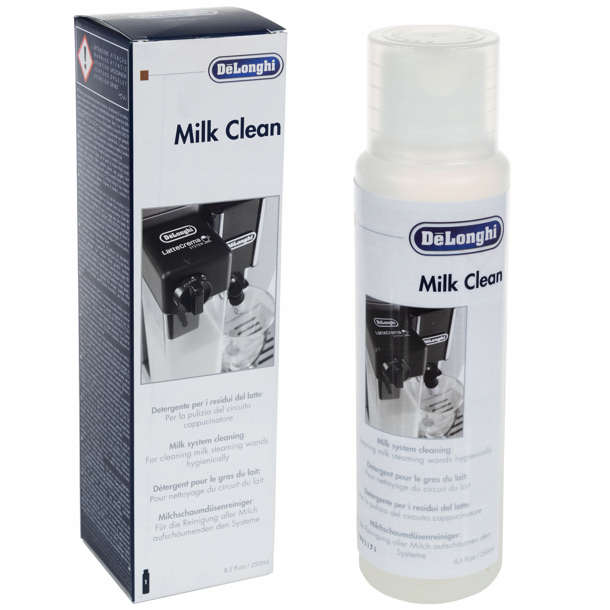 Milk clean. Delonghi Milk clean ser3013. Средство от накипи dlsc001 500мл Delonghi. Ser3013. Delonghi Cleaning 100 ml.
