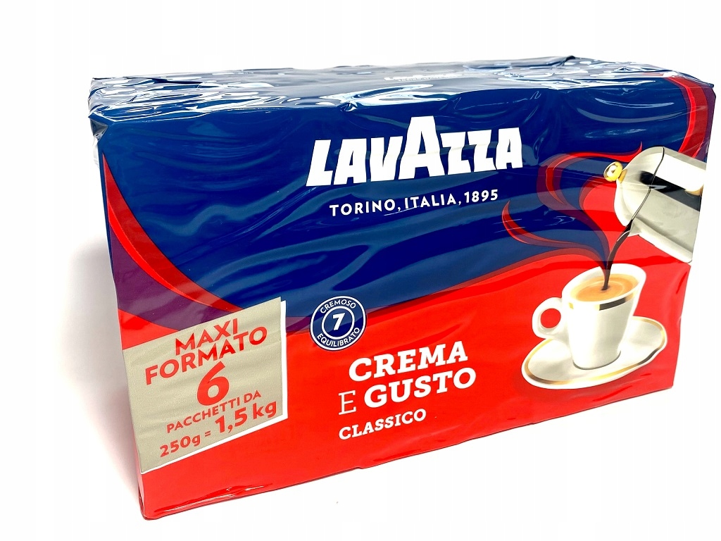 Lavazza crema e gusto новый дизайн.