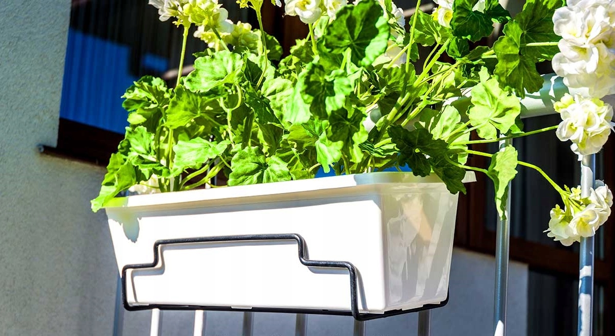 Купить Вешалка держатель для балкона ящик цветочный горшок 40 см ...