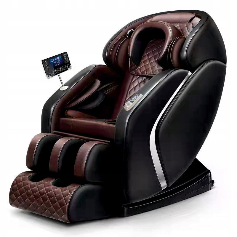 High quality Burgundy Metal Portable massage Chair