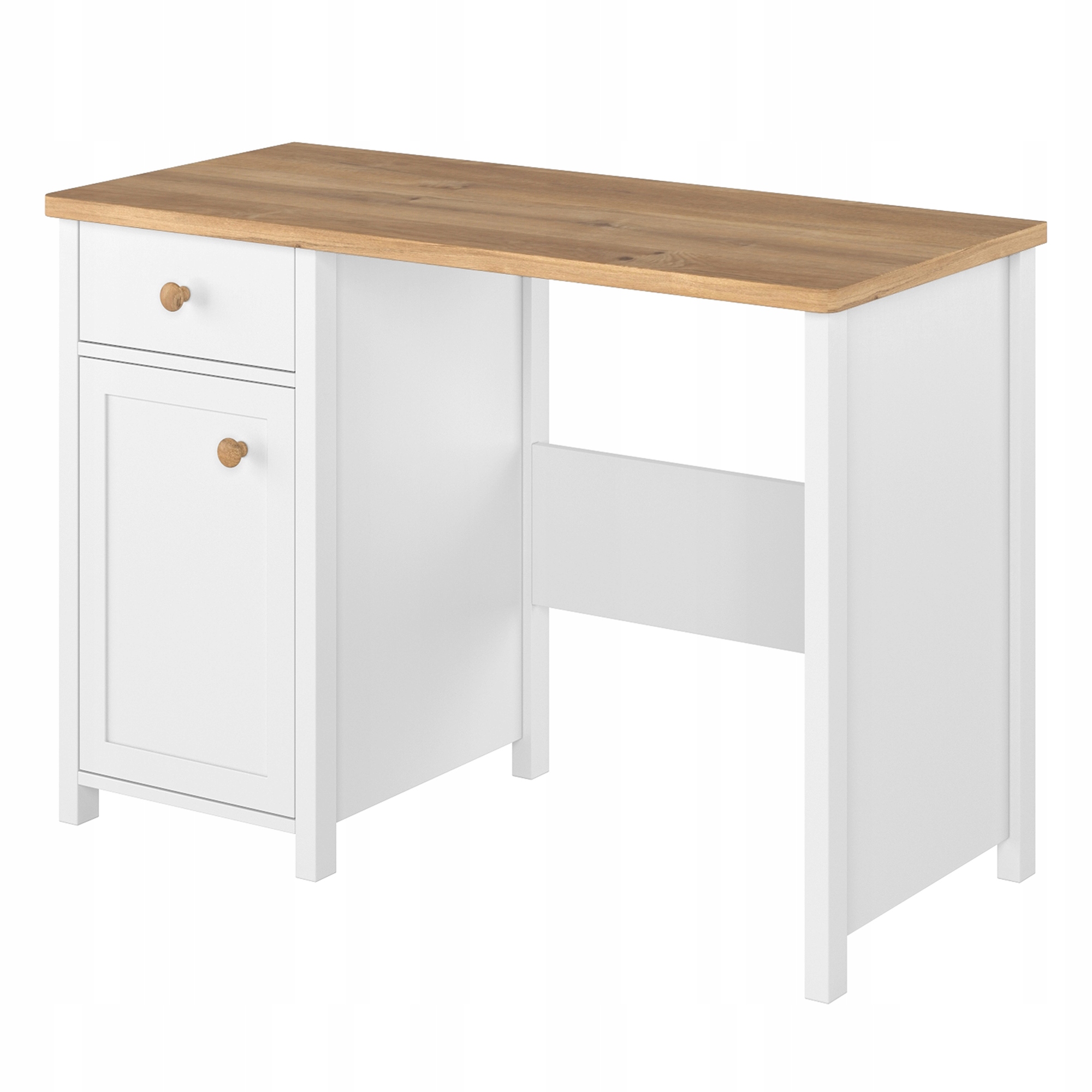 Стол письменный белый дерево. Письменный стол белый с бежевым. Стол письменный белый с ящиками. Стол письменный белый с деревянной столешницей