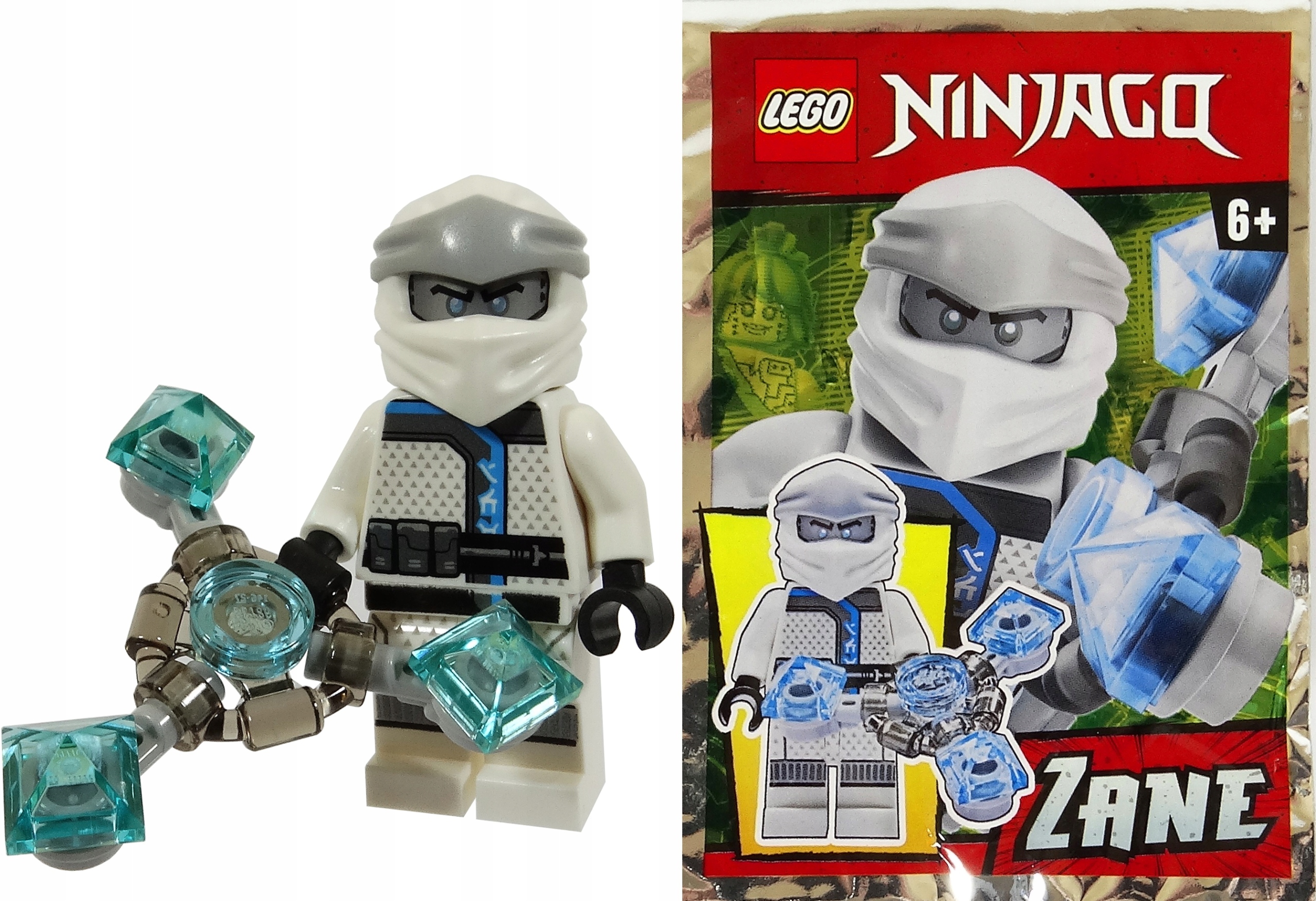 Купить LEGO NINJAGO ФИГУРКА НИНДЗЯ ЗЕЙН ZEIN ZEJN ПАКЕТИК (9720178803) с  доставкой в Россию