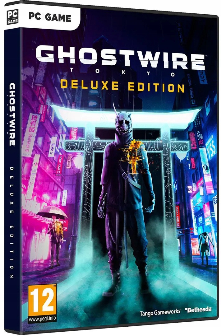 Ghostwire tokyo deluxe edition. Ghostwire Tokyo Deluxe. Ghostwire Tokyo обложка. Ghostwire: Tokyo игра обложка. Ghostwire Tokyo.