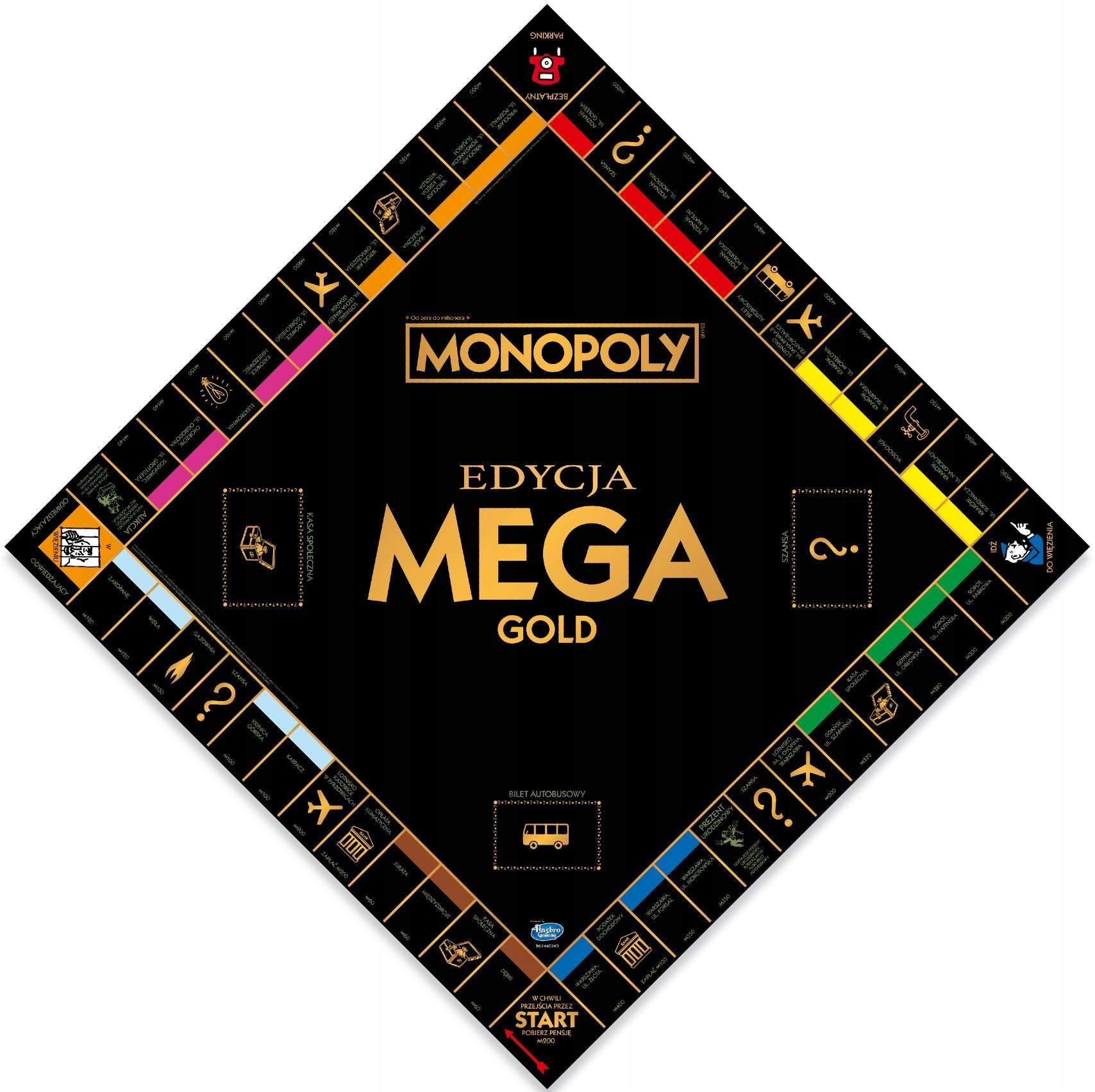 Купить МОНОПОЛИЯ MEGA GOLD GOLD EDITION БОЛЬШАЯ ДОСКА (12183070794) с  доставкой в Россию