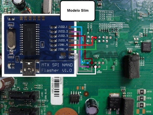 Схема пайки программатора xbox 360