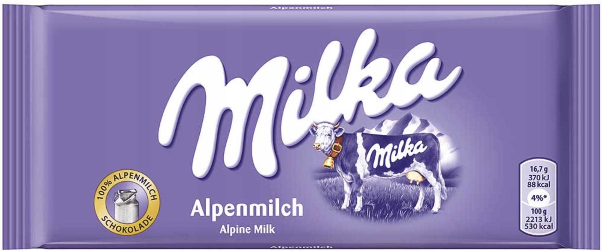 Шоколад Milka Alpine Milk 100гр