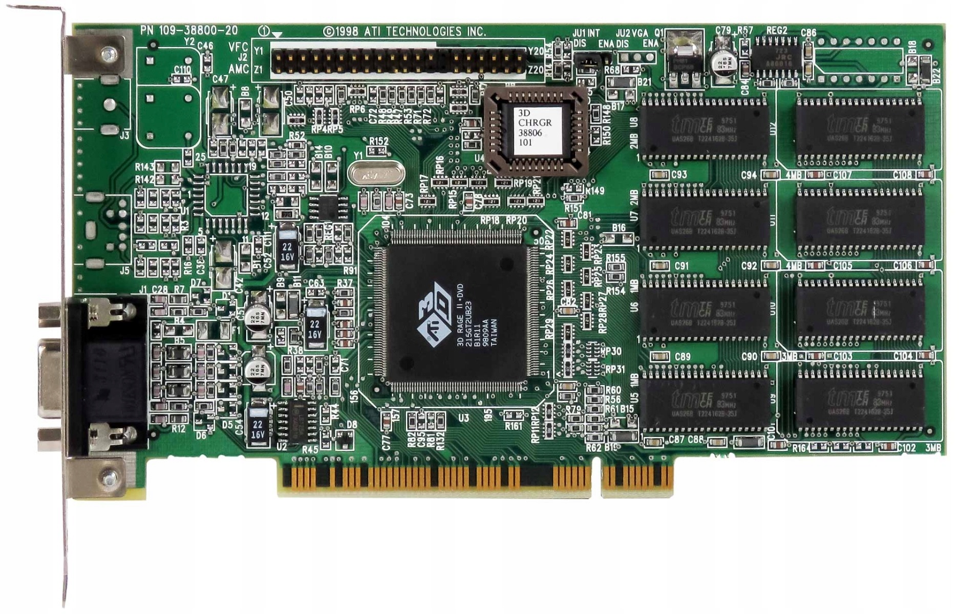 GEFORCE 256 либо ATI Rage x. ATI Rage Theater 213rt1zua43 видеокарта. Flex b-20 PCIE. Компоненты видеокарты.