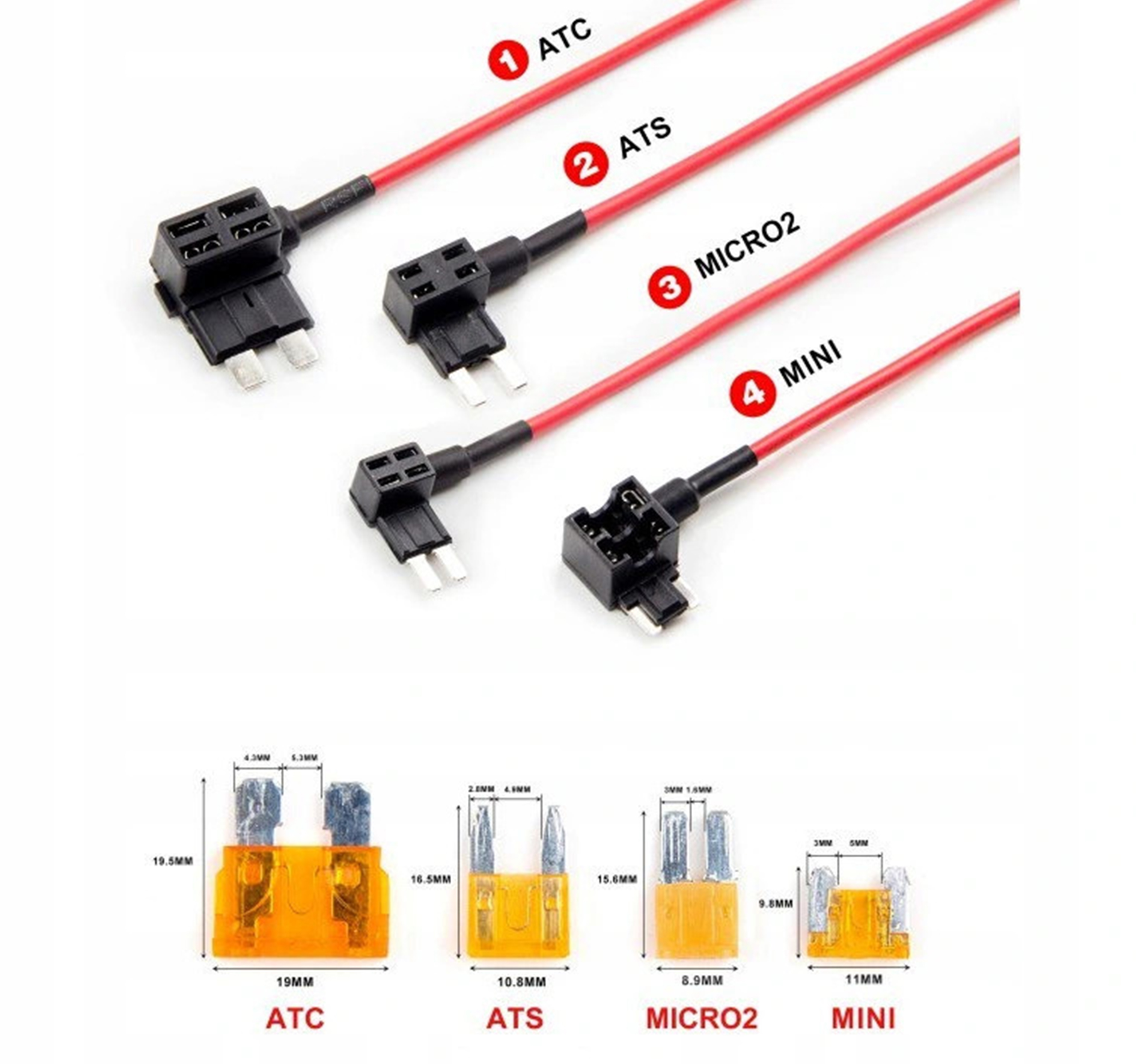 Предохранители ATS ATC Mini Micro 2