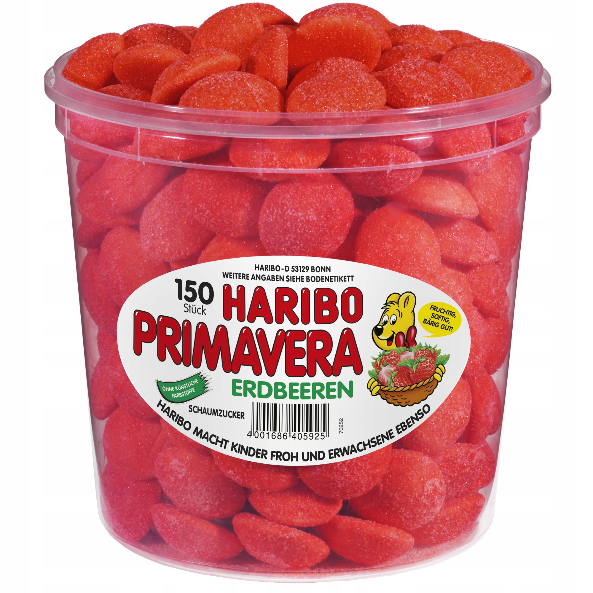 Мармелад жевательный Haribo клубника