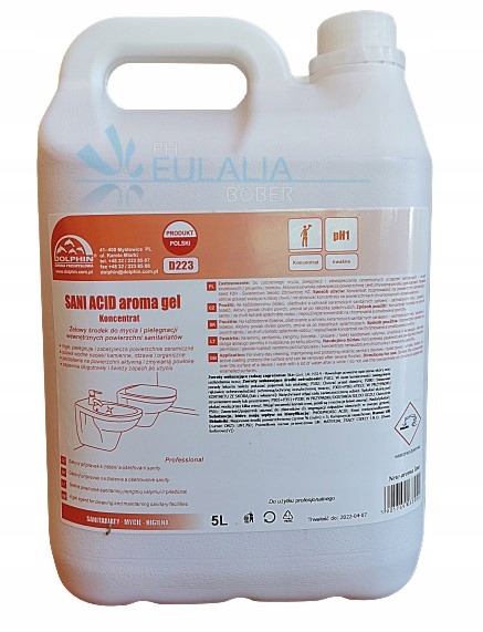 Vsk-00012942. Химия для алюминиевых баков. Электролит 1,27г/куб. Электролит кислотный, 5л пл. Кисел 5.