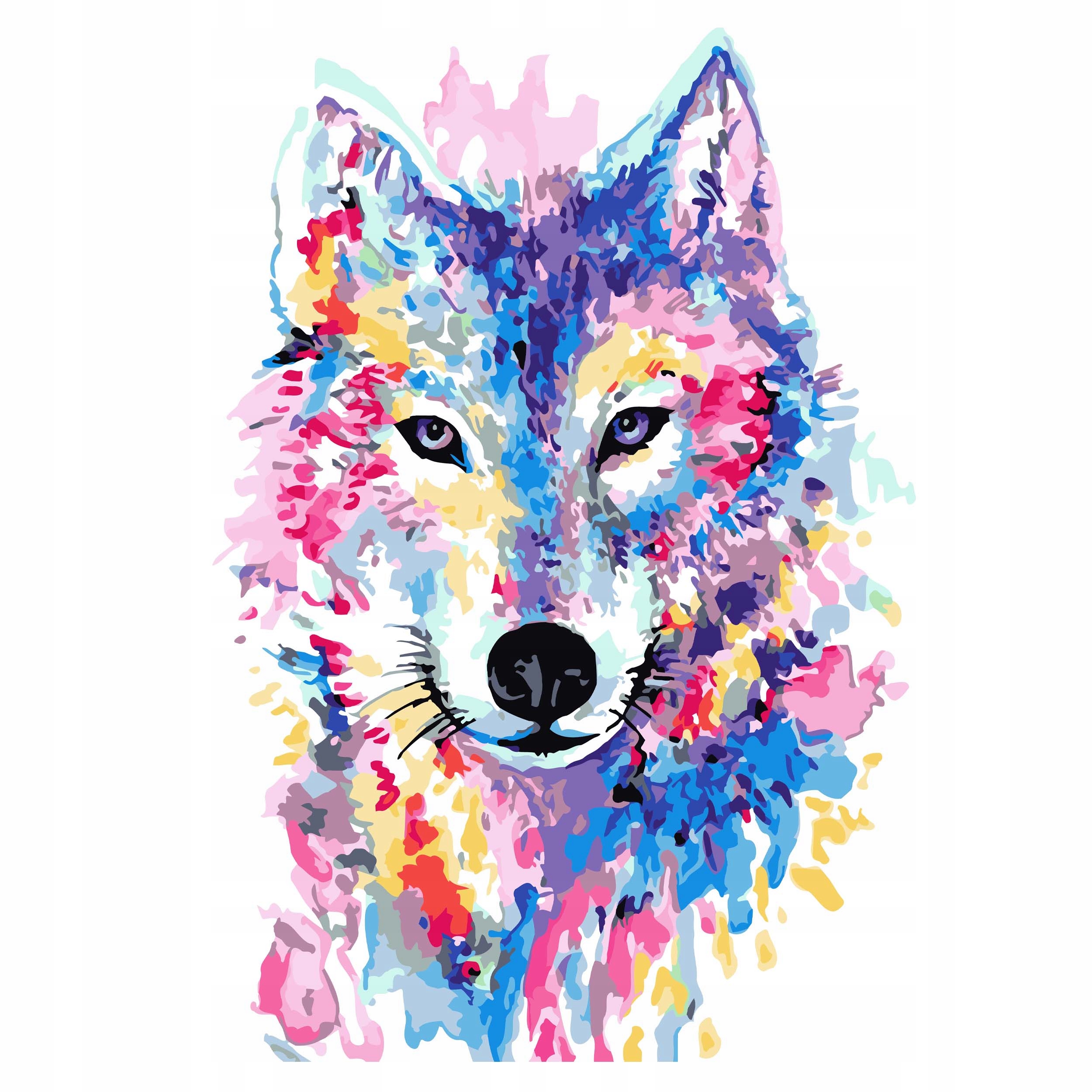 Цветной волк