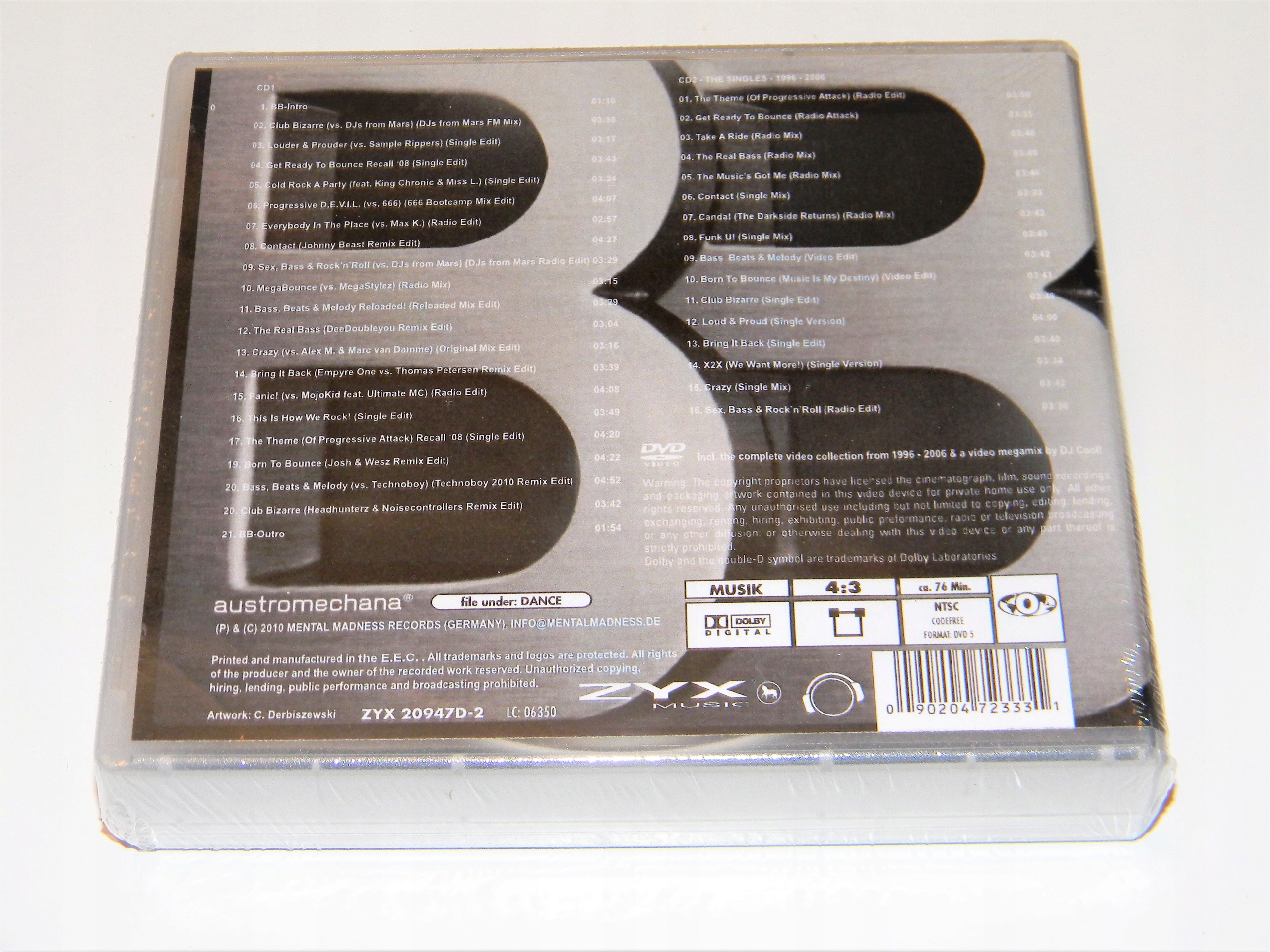 Купить Brooklyn Bounce - BB-Styles ALBUM 2CD + DVD (9511619636) с доставкой  в Россию