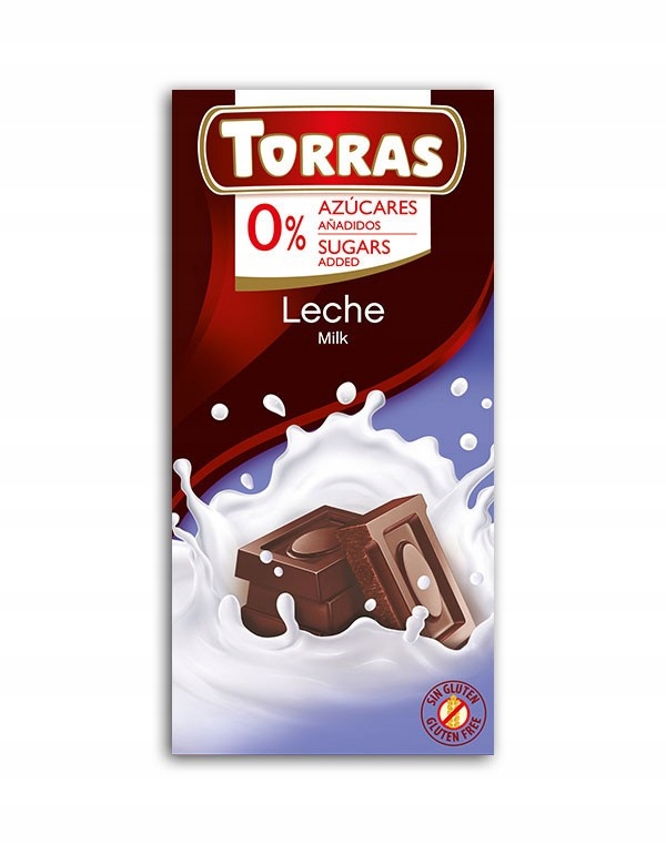 Шоколад Torras белый, 75 г