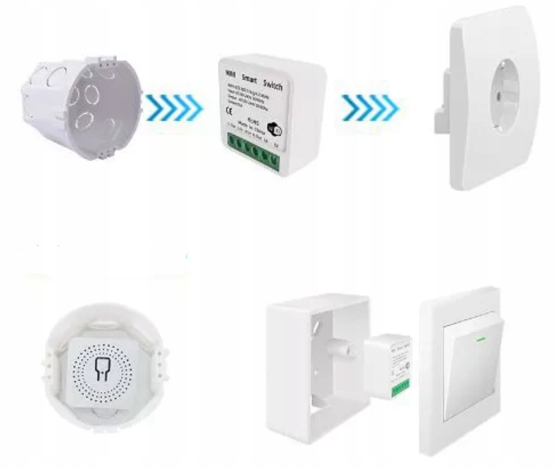 Aubess mini smart switch схема