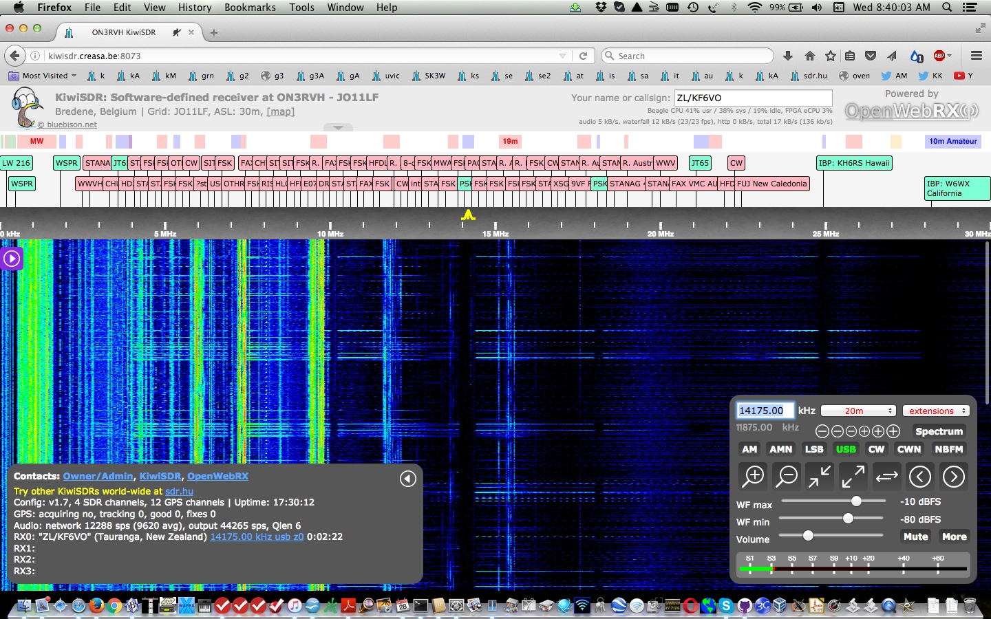 Websdr тамбов. KIWISDR приемник. Киви СДР три МГЦ. KIWISDR характеристики\. СДР Тамбов киви.