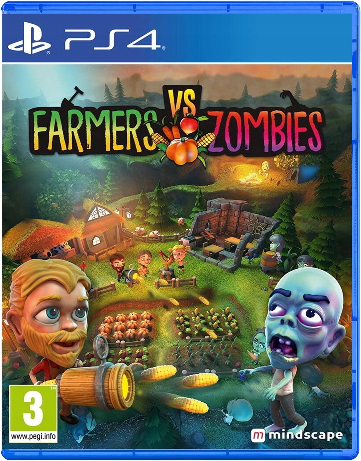 Игра зомби пс 5. Farmers vs Zombies ps4 диск. Зомби против растений на ПС. Плантс зомби плейстейшен.