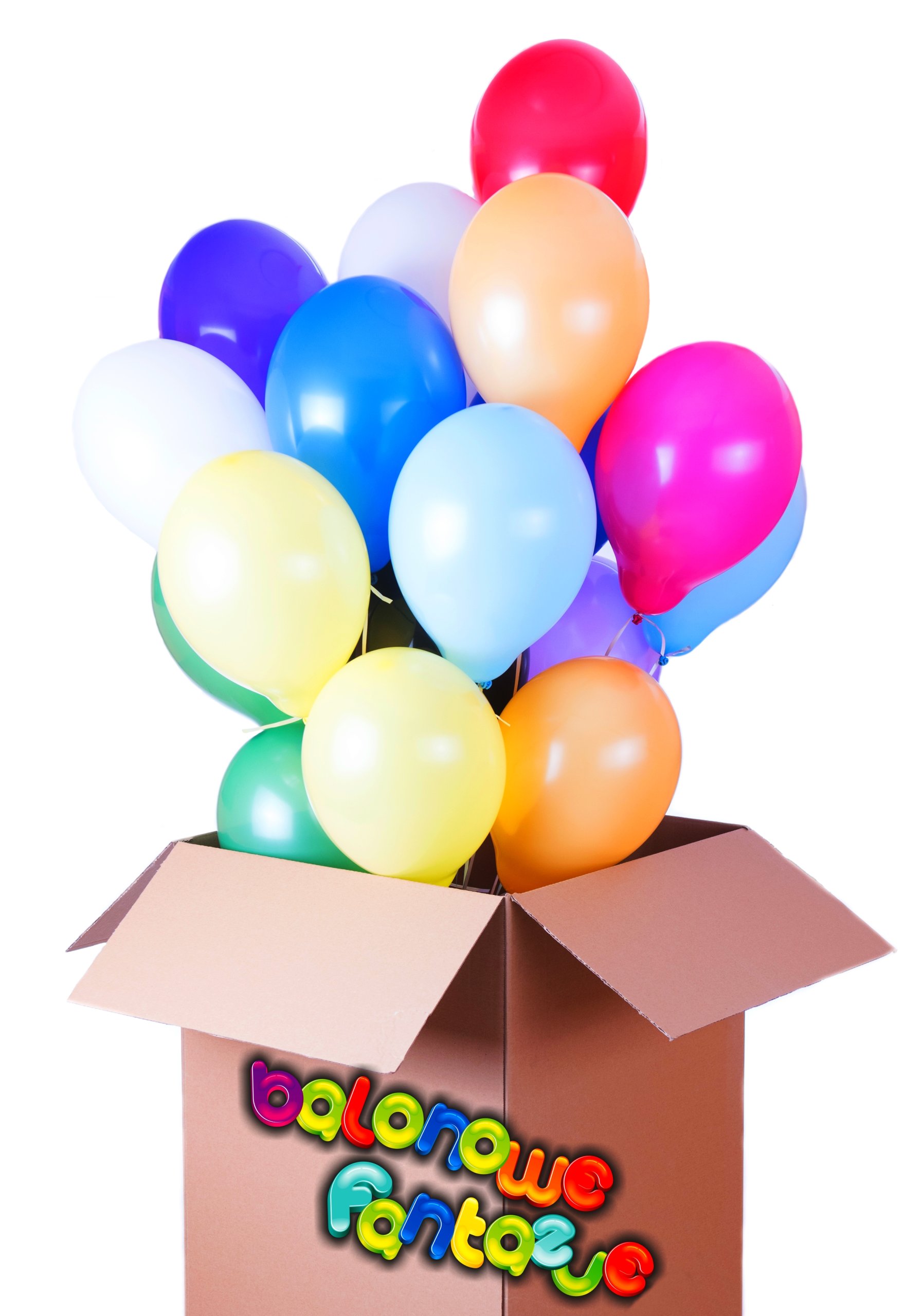 коробка на день рождения с шарами