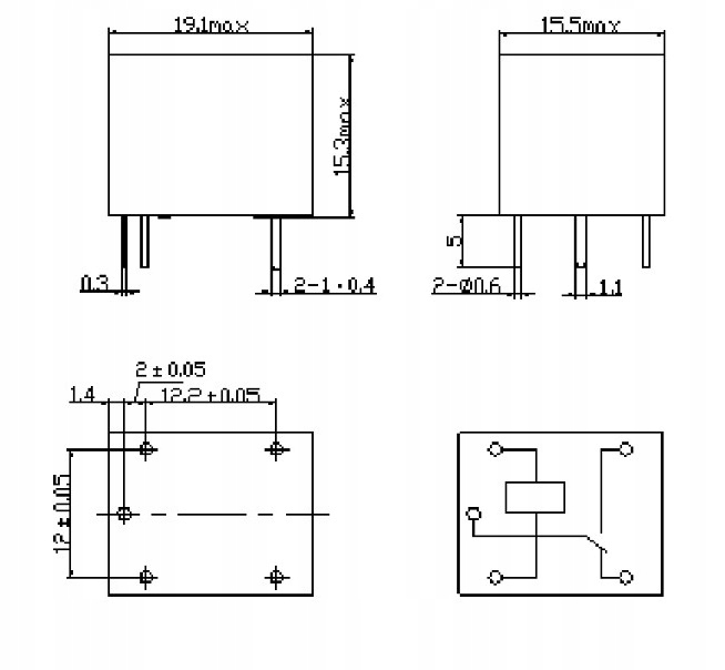 161sed012uhb t реле схема