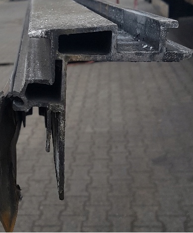 профиль направляющий сдвижной крыши кроне. направляющие полуприцепов. направляющие рельсы крыши полуприцепа крона. направляющие полуприцепов. направляющие сдвижной крыши полуприцепа кроне.