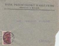 FA200 Litwa Środkowa list z Wilna do Grodna