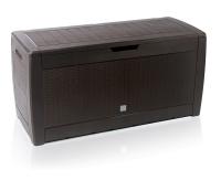 Skrzynia Tarasowa RATAN 310 litrów ! ciemny brąz - UMBRA