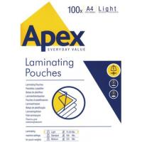 Пленки для ламинирования APEX 80mic A4 100 футболок