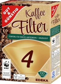 G&G filtry do ekspresu do kawy nr 4 100 szt.