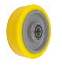 fi 125 чугунное колесо с полиуретаном 400кг л.Мяч