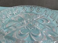 Szklana patera dzielona