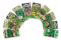 НАБОР СЕМЯН КОРЗИНА ТРАВЯНОЙ 10sztuk LEGUTKO ТРАВЫ