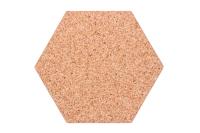 TABLICA KORKOWA KOREK SAMOPRZYLEPNY SZEŚCIAN NATUR Heksagon