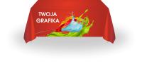 Obrus Reklamowy z nadrukiem wystawowy eventowy dowolny Projekt 200x150cm