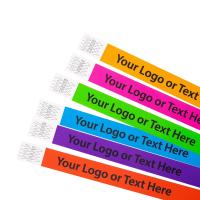 Tyvek напечатанные черные браслеты на запястье 100 шт. Для выпускного вечера