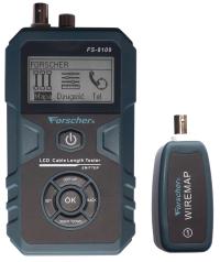 2× Zaawansowany tester sieci LAN RJ-45 pomiar POE FS8109 Forscher