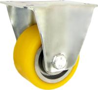 Колесо fi 80 мм алюминиевый полиуретан 200 кг твердый лад