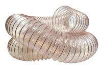 Przewód wąż odciąg odciągu odciągowy PUR trocin 100x5m POLIURETAN spiro