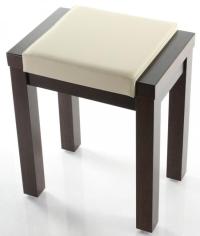 Taboret BEJCOWANY LINEA stołek miękkie siedzisko