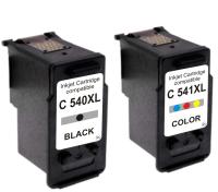 Tusze XL do Canon PG 540 + CL 541 MG 2140 2255 3250 3640 MX 375 455 TS 5150