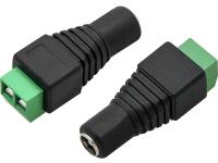 3× Terminal zasilający DC męskie Elektroniksc Gniazdo zasilające