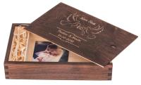 Деревянная коробка для фотографий 21X15 гравер