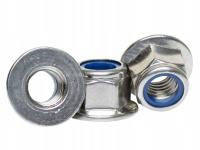 Фланцевая самоблокирующаяся гайка M10 DIN6926 oc 10 шт.