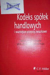 Kodeks spółek handlowych - Janusz Szwaja 24h wys