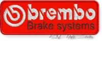ПОЛОСА термо-полоса - BREMBO вышивка 80 x28 мм