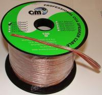 KABEL PRZEWÓD DO TAŚM LED GŁOŚNIKOWY 2x0,35mm 2m