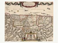 Святая земля Израиль карта де Витта 1682 год