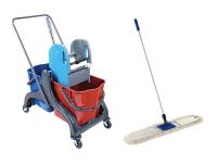 НАБОР SATURN тележка для уборки mop 60cm хлопок