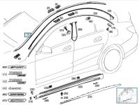 Mercedes-Benz OE A1176901200 listwa dachowa P